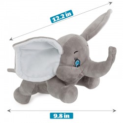 Homily small grey elephant soft toy size biggest toy manufacturers