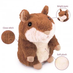 Homily aurora stuffed animals wholesale original talking hamster toy make material