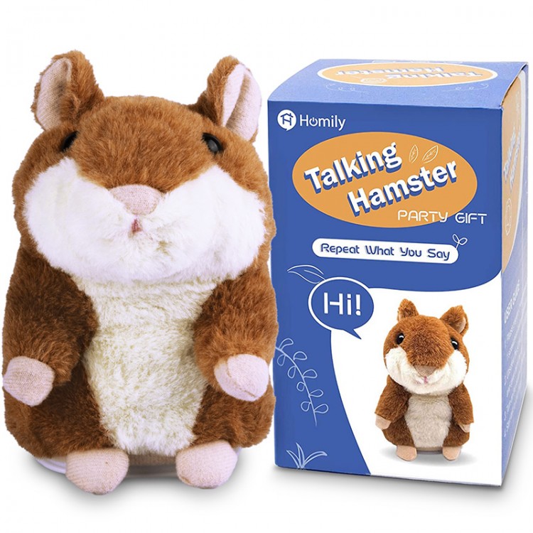 Homily talking hamster interactive toy wholesale stuffed animals bulk