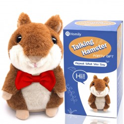 Homily talking hamster interactive toy wholesale stuffed animals bulk