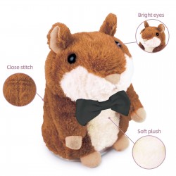 Homily aurora stuffed animals wholesale original talking hamster toy make material
