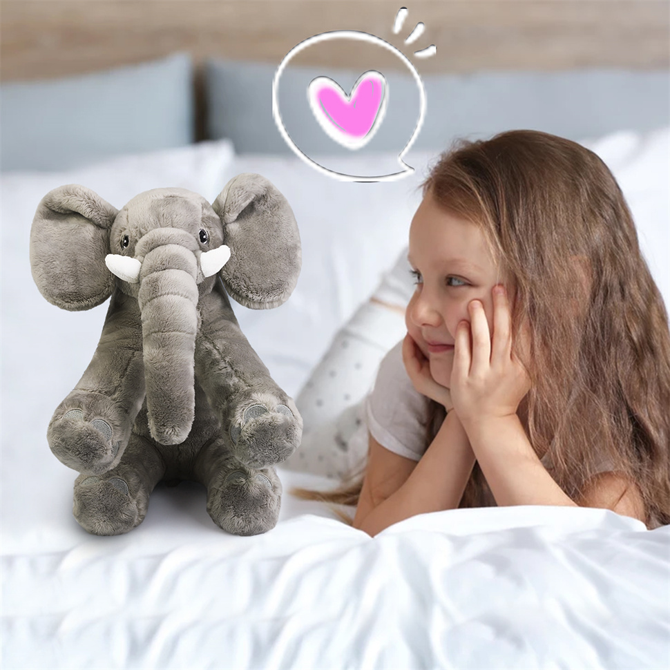 homily elephant soft toy pillow