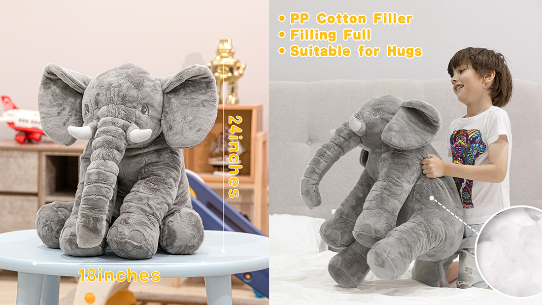 big size animals suitable for hugs for kids sleep with
