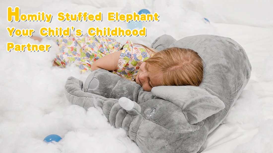 homily lovely elephant stuffed toys Christmas gifts for child